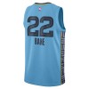 Maillot Basket Homme Memphis Grizzlies Desmond Bane 22 2022-23 Jordan Statement Edition Bleu Clair Swingman